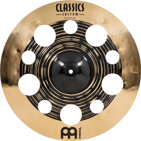 PRATO MEINL CLASSICS CUSTOM DUAL 18 TRASH CRASH - MEINL