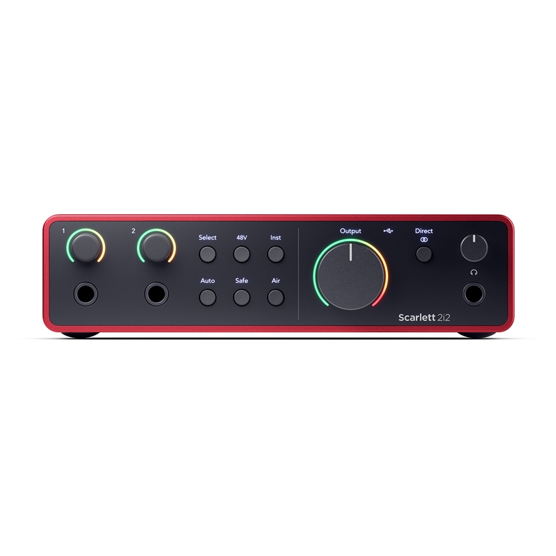 FOCUSRITE SCARLETT 2I2 STUDIO PACK 4TH GEN - FOCUSRITE