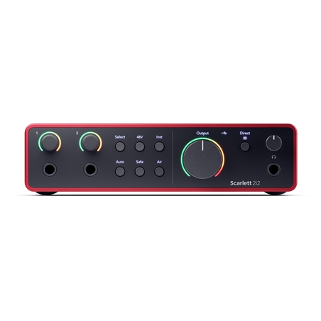 FOCUSRITE SCARLETT 2I2 STUDIO PACK 4TH GEN - FOCUSRITE