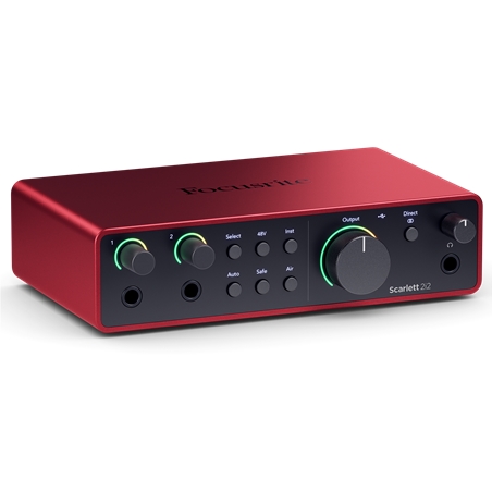 FOCUSRITE SCARLETT 2I2 4TH GEN - FOCUSRITE