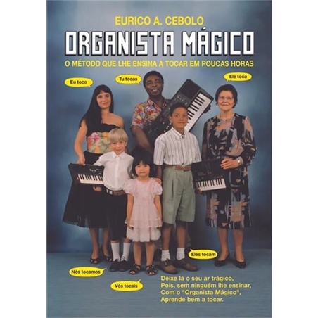 LIVRO ORGANISTA MAGICO - DIVERSOS