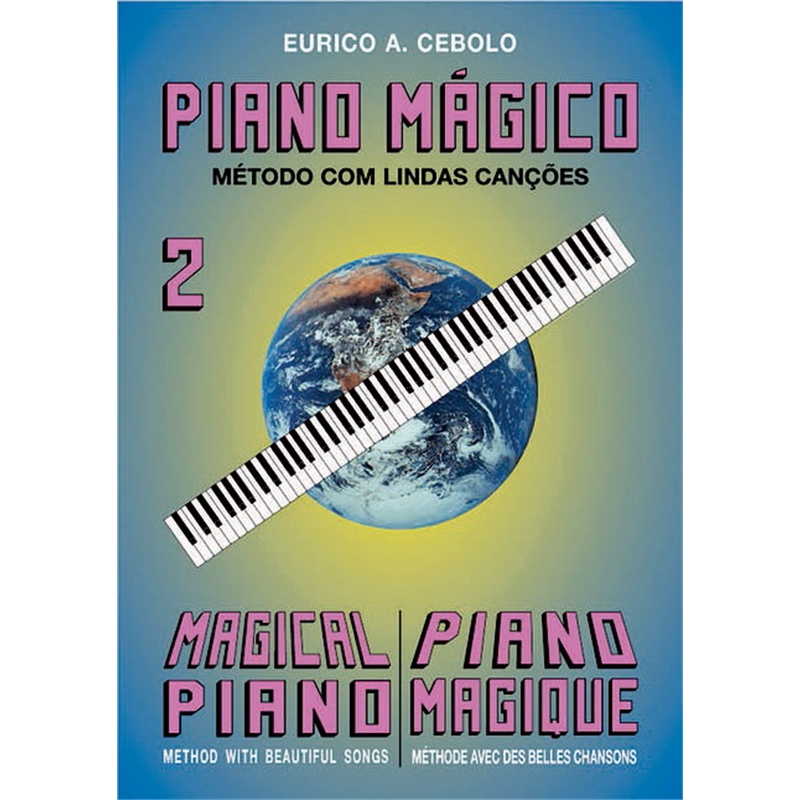 LIVRO PIANO MAGICO Nº2 C/CD - E. Cebolo