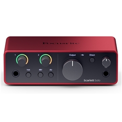 FOCUSRITE SCARLETT SOLO 4TH GEN - FOCUSRITE