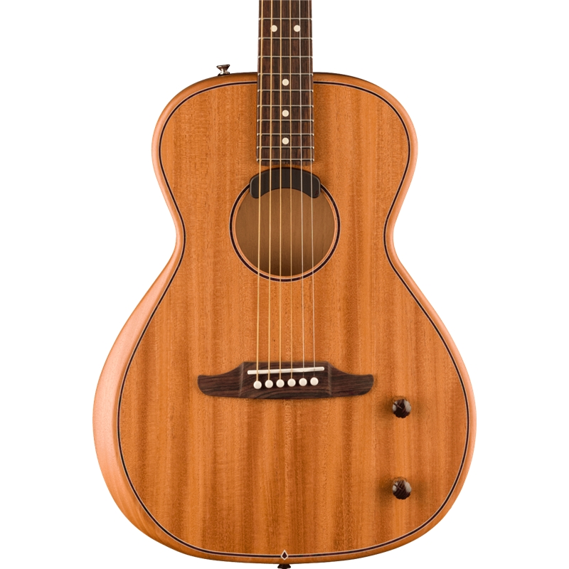 GUIT ELECT ACUST FENDER HIGHWAY SERIES PARLOR ALL MAHOGANY - FENDER
