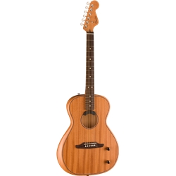 GUIT ELECT ACUST FENDER HIGHWAY SERIES PARLOR ALL MAHOGANY - FENDER
