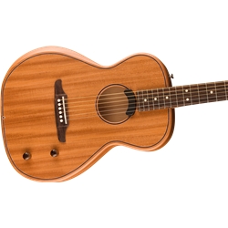 GUIT ELECT ACUST FENDER HIGHWAY SERIES PARLOR ALL MAHOGANY - FENDER