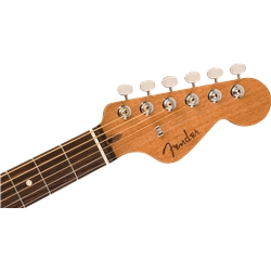 GUIT ELECT ACUST FENDER HIGHWAY SERIES PARLOR ALL MAHOGANY - FENDER