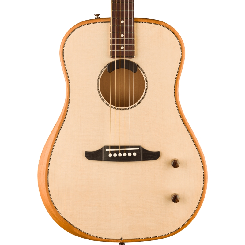 GUIT ELECT ACUST FENDER HIGHWAY SERIES PARLOR NAT - FENDER
