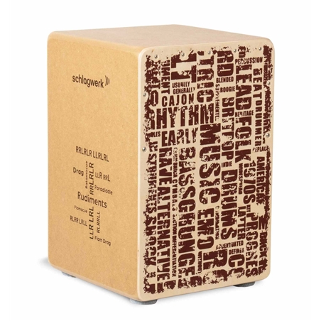 CAJON SCHLAGWERK CP-86 RUDIMENTS STYLES MED - SCHLAGWERK