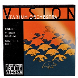 JOGO CORDAS THOMASTIK VIT-100o VISION TITANIUM - THOMASTIK