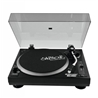 GIRA DISCOS OMNITRONIC BD-1320 COM COLUNAS AUDIBAX - OMNITRONIC