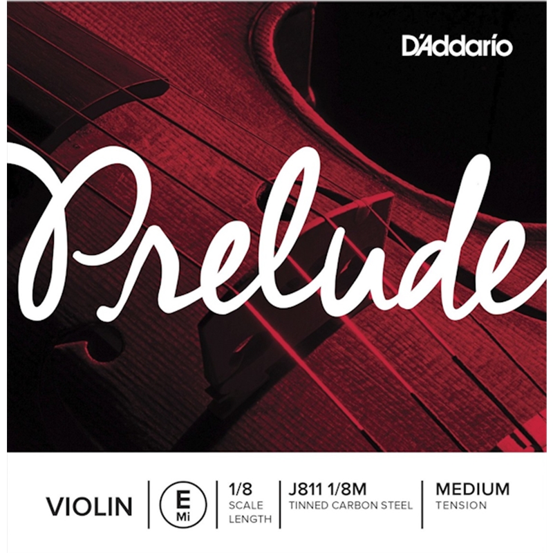 CORDA D ADDARIO VIOLINO PRELUDE J-811 1/8M E - D’ADDARIO