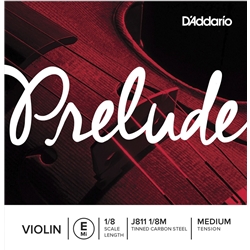 CORDA D ADDARIO VIOLINO PRELUDE J-811 1/8M E - D’ADDARIO
