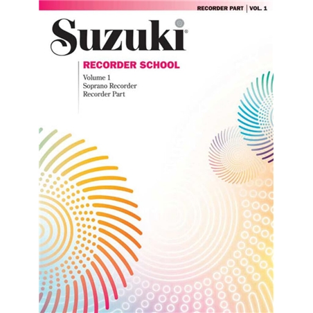 LIVRO SUZUKI RECORDER SCHOOL VOL.1 - DIVERSOS