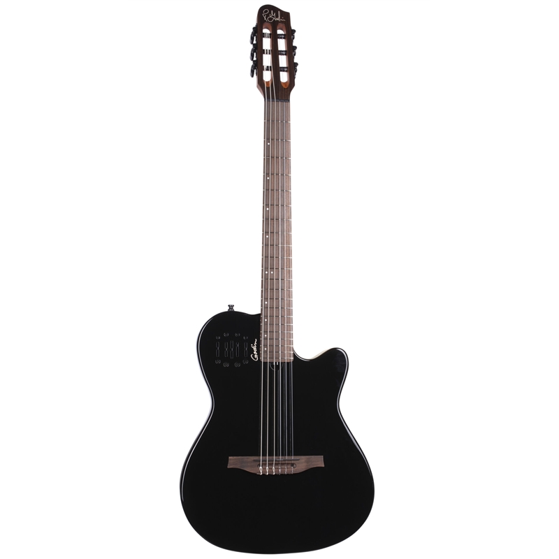 GUIT ELECT ACUST GODIN MULTIAC MUNDIAL ONYX BLACK - GODIN