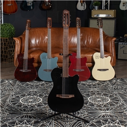GUIT ELECT ACUST GODIN MULTIAC MUNDIAL ONYX BLACK - GODIN