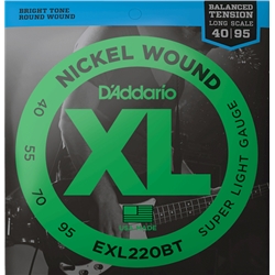 JOGO CORDAS BX D ADDARIO EXL-220BT - D´ADDARIO