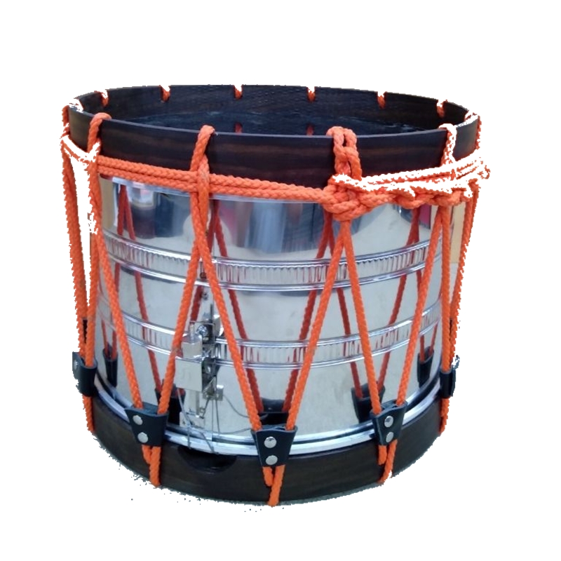 CAIXA DE RUFO INOX 14"x6" - MUSICA.COM