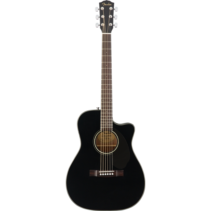 GUIT ELECT ACUST FENDER CC-60SCE BLK WN - FENDER
