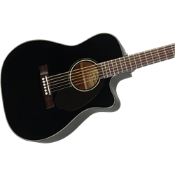 GUIT ELECT ACUST FENDER CC-60SCE BLK WN - FENDER