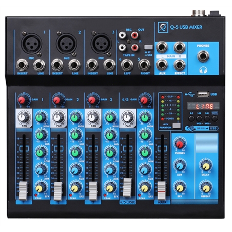 MESA MISTURA OQAN Q-5 MK2 USB - OQAN
