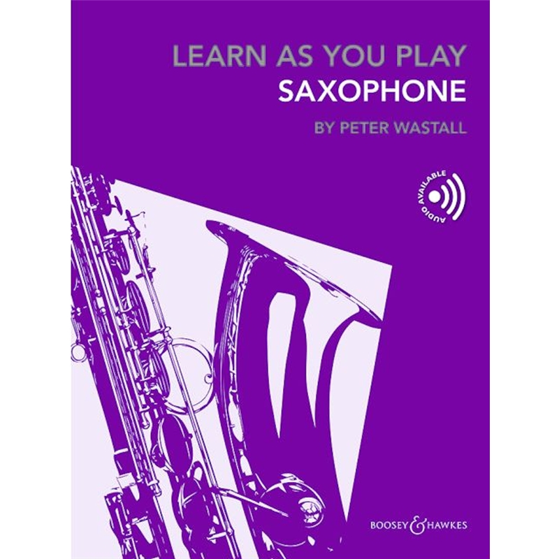 LIVRO SAX LEARN AS YOU PLAY BY WASTALL - DIVERSOS