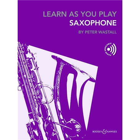 LIVRO SAX LEARN AS YOU PLAY BY WASTALL - DIVERSOS