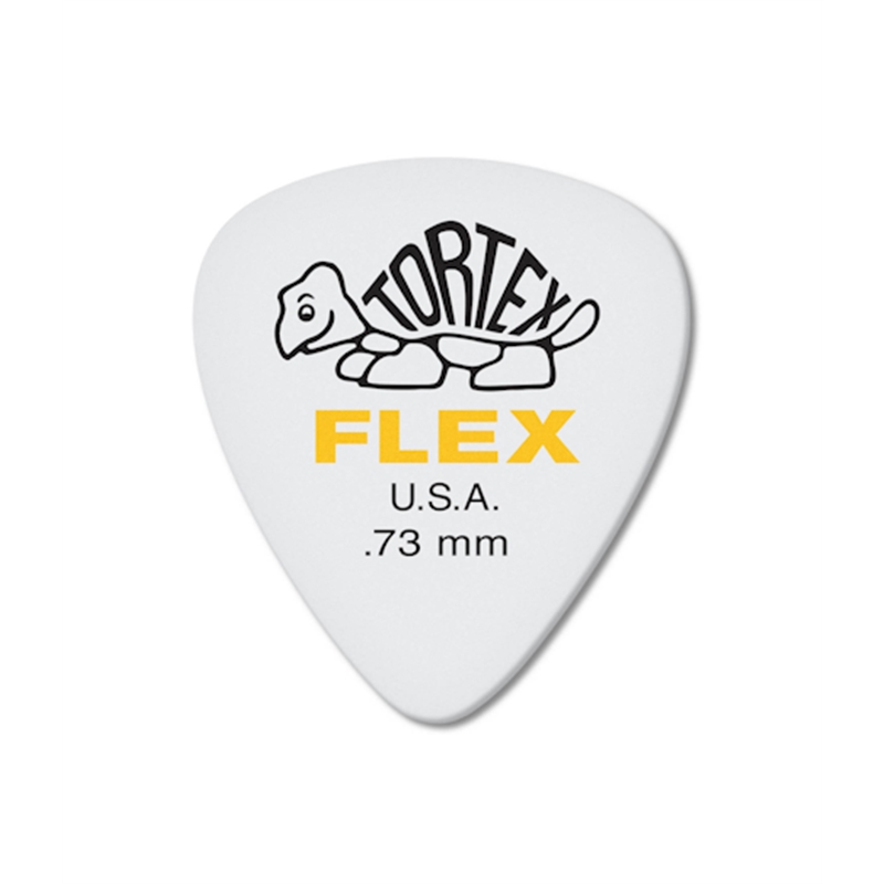 PALH JIM DUNLOP TORTEX FLEX 0,73 PACK 12 UN - JIM DUNLOP