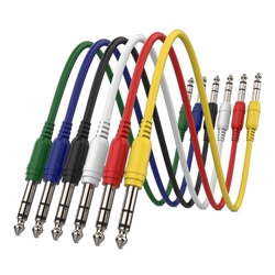 CABO AUDIBAX COLOUR CABLE PATCH JACK ST/JACK ST 0.6MT - AUDIBAX