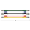 CABO AUDIBAX COLOUR CABLE PATCH JACK ST/JACK ST 0.6MT - AUDIBAX