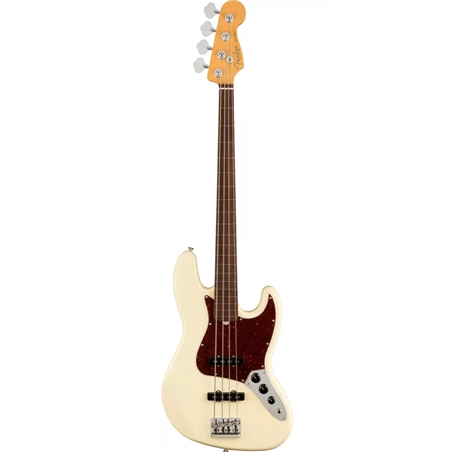 GUIT BAIXO FENDER AM PRO II JAZZ BASS FRETLESS RW OWT - FENDER