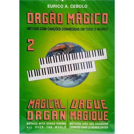 LIVRO ORGAO MAGICO Nº2 EURICO CEBOLO - E. Cebolo