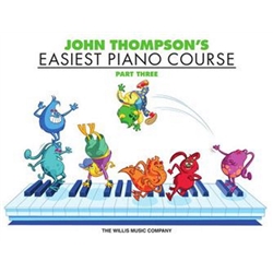 LIVRO JOHN THOMPSON EASIEST PIANO COURSE PARTE 3 - 801700157
