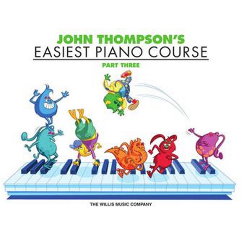LIVRO JOHN THOMPSON EASIEST PIANO COURSE PARTE 3 - 801700157