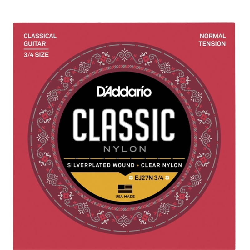 JOGO CORDAS D ADDARIO EJ-27N 3/4 - D´ADDARIO