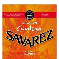 JOGO CORDAS SAVAREZ 510MR NT CANTIGA CREATION - 956711834