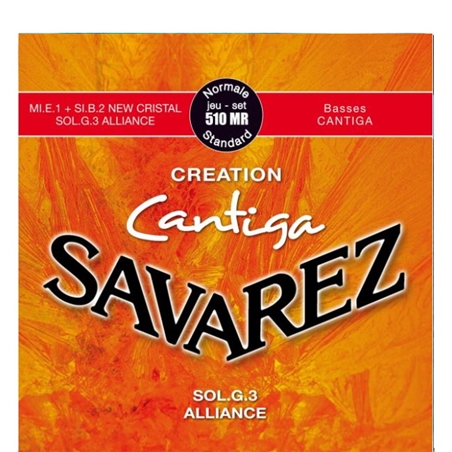 JOGO CORDAS SAVAREZ 510MR NT CANTIGA CREATION - SAVAREZ