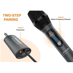 SISTEMA AUDIBAX MISSOURI FREE HAND DUAL UHF - AUDIBAX