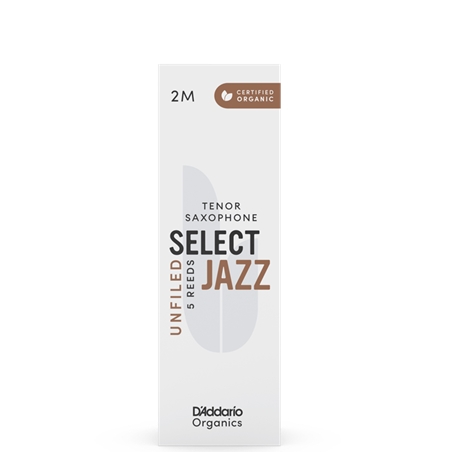 PALH D ADDARIO SELECT JAZZ ORGANIC SAX TENOR 2M UNF CX5 - D´ADDARIO