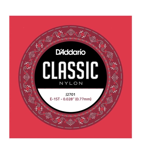 CORDA D ADDARIO NYLON J-2701 - D´ADDARIO