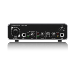 INTERFACE BEHRINGER UPHORIA UMC-22 - BEHRINGER