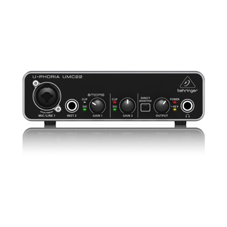 INTERFACE BEHRINGER UPHORIA UMC-22 - BEHRINGER