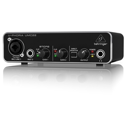 INTERFACE BEHRINGER UPHORIA UMC-22 - BEHRINGER
