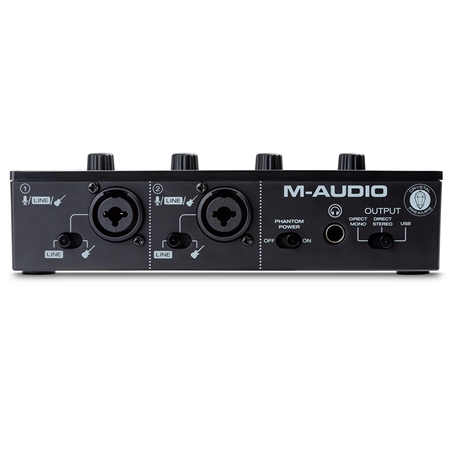 INTERFACE M-AUDIO M-TRACK DUO - M-AUDIO