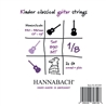 JOGO CORDAS HANNABACH 890 MT 1/8 - HANNABACH