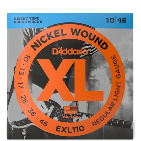 JOGO CORDAS D ADDARIO EXL-110 - D´ADDARIO