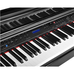 PIANO DIGITAL ARTESIA AG-30 PRETO POLIDO - ARTESIA