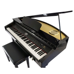 PIANO DIGITAL ARTESIA AG-30 PRETO POLIDO - ARTESIA