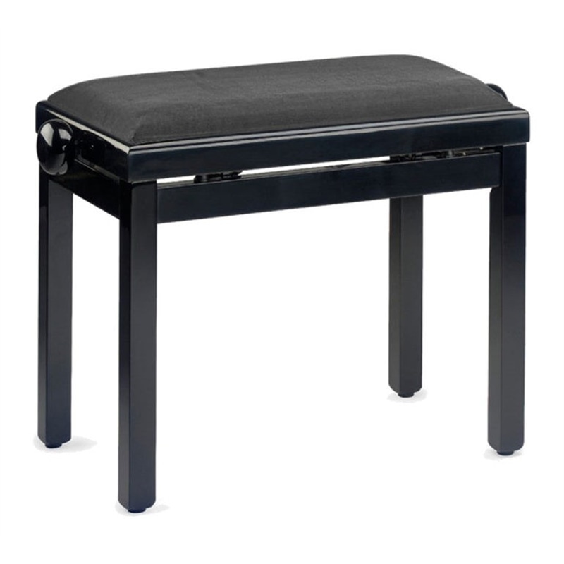 BANCO PIANO STAGG PB-39BKP SBK PRETO POLIDO - STAGG