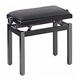 BANCO PIANO STAGG PB-39BKP SBK PRETO POLIDO - STAGG